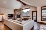 River Run Townhomes provide a large, open living room